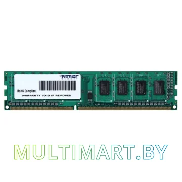 Оперативная память Patriot Signature 4GB DDR3 PC3-12800 (PSD34G160081)